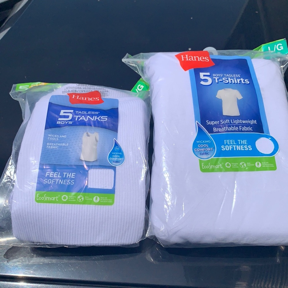 Hanes Tanks and T shirts